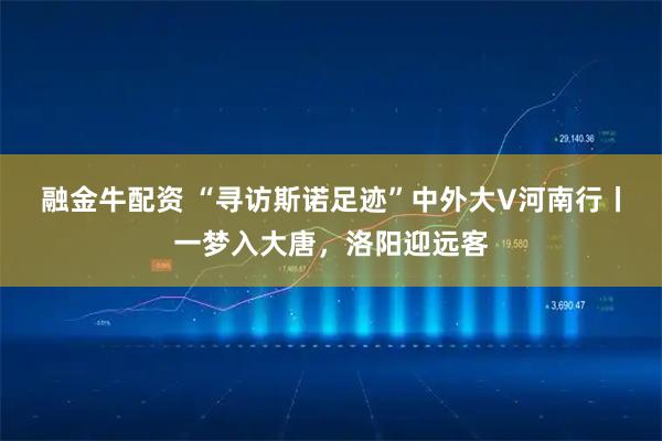 融金牛配资 “寻访斯诺足迹”中外大V河南行丨一梦入大唐，洛阳迎远客