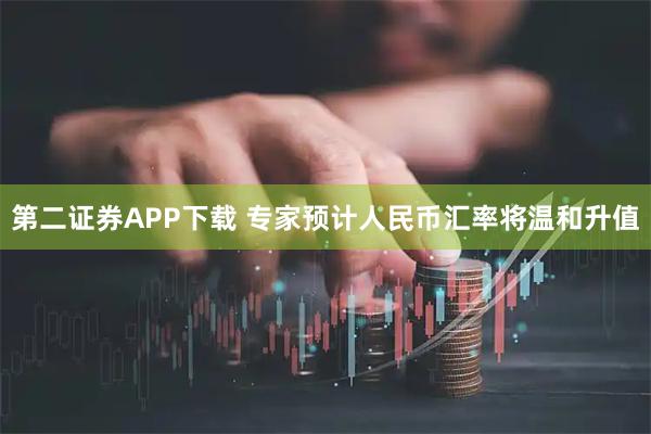第二证券APP下载 专家预计人民币汇率将温和升值